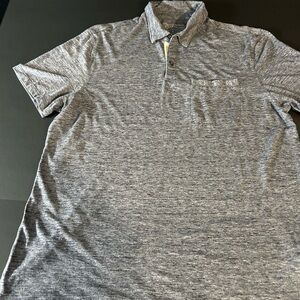 Banana Republic Vintage Tee Grayish Blue Polo Shirt Men’s‎ Large